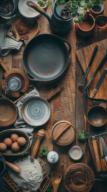 Set de vase și ingrediente